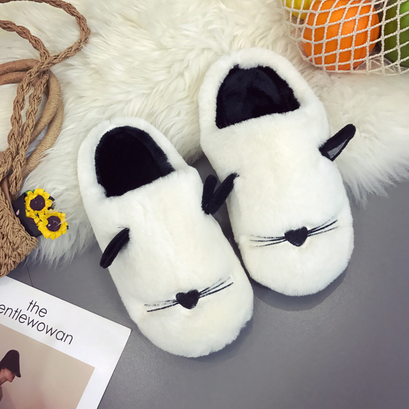 居家保暖情侣棉拖鞋