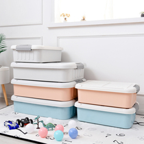 Flat bed bottom storage box King-size bed bottom storage box Drawer storage box Plastic clothes storage artifact