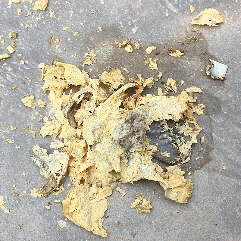 祭祀用品机制绍兴黄灰锡箔纸折银元宝一捆1000张手工元宝烧纸溪钱