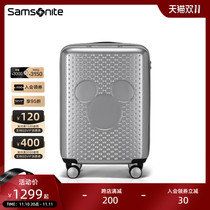 Samsonite Rookie Disney Mickey Mouse Luggage Cartoon Trolley Case Trendy 20 25 Boarding 41c