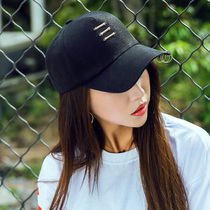 Hat female summer outdoor iron ring Sun Hat sun hat Korean version of tide leisure wild shade baseball cap man