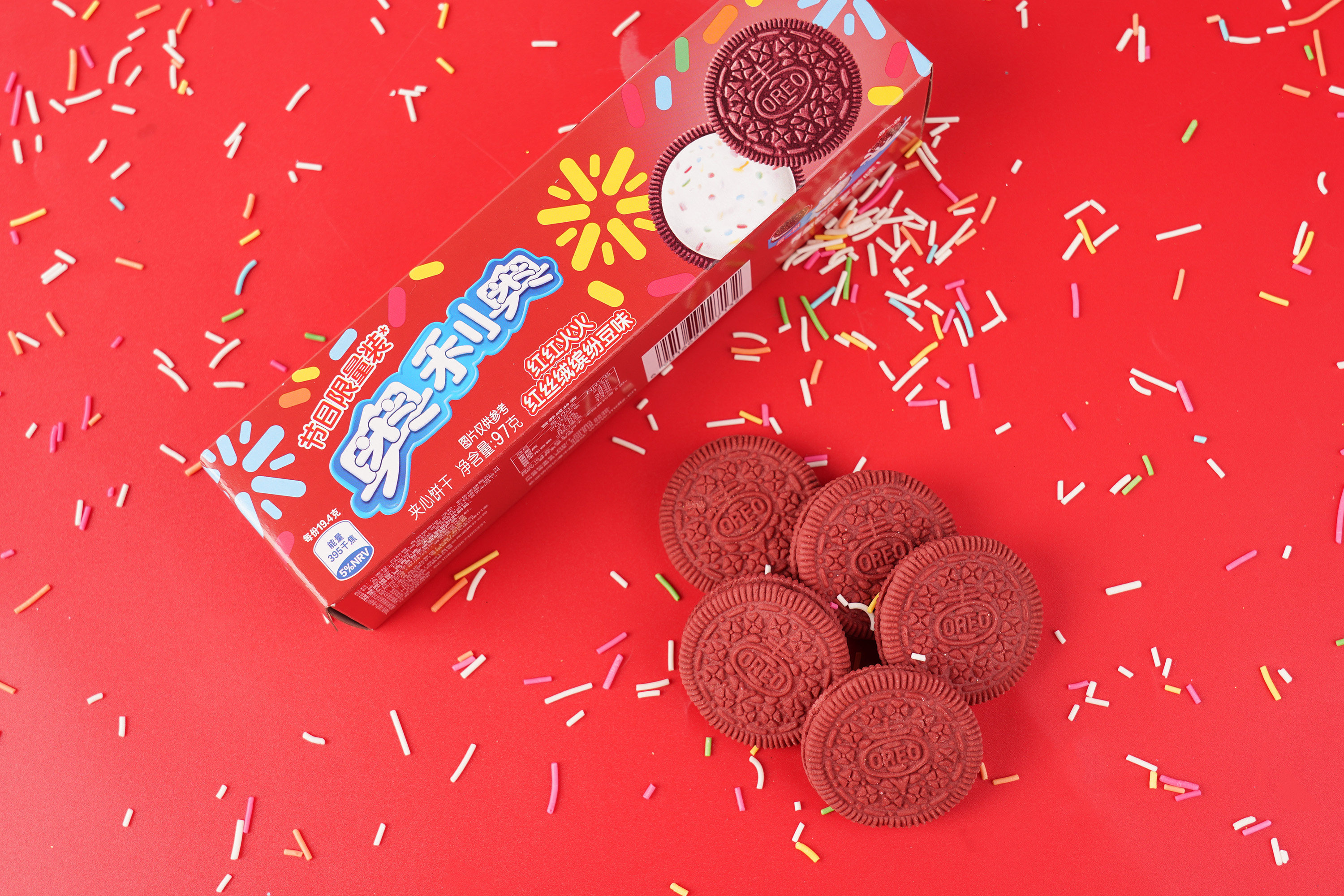 奥利奥新趣味限定红丝绒饼干