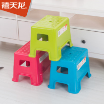Jubilee dragon plastic stool thickened children changing shoes stool kindergarten short stool bathroom anti-slip stool small square stool