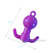 Fishing toy magnetic head fishing toy accessories fishing toy fish head fishing rod magnet