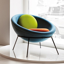 Falling Earth Chair Balcony Modern Minima Nordic Single Sofa Chair Designer Casual Chair Egg Shell Chair Deck Chair Bowl Chair