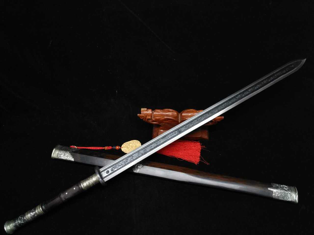 Tosa handmade sword high-performance manganese steel integrated sword Collection training sword unopened