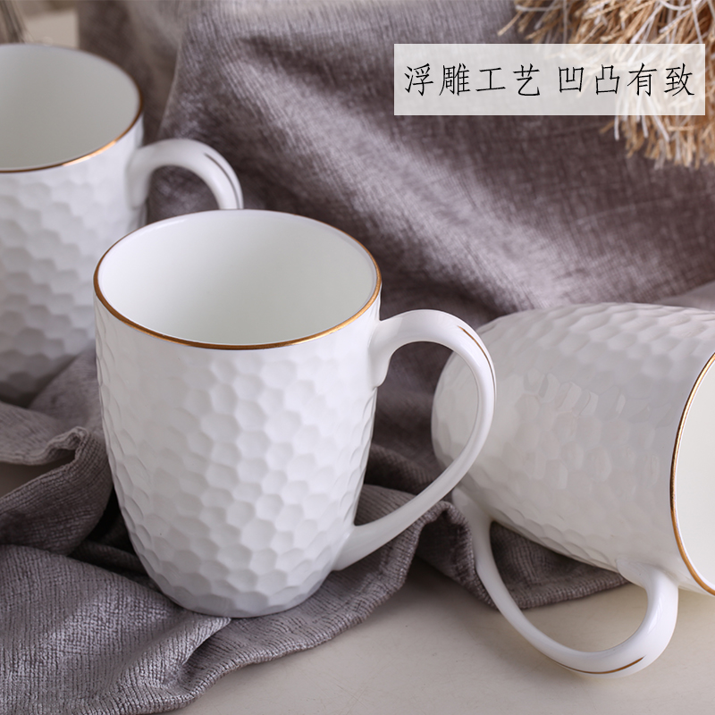 Garland ipads porcelain cup keller up phnom penh office of pure ceramic cup cup of household water cup cup Europe type