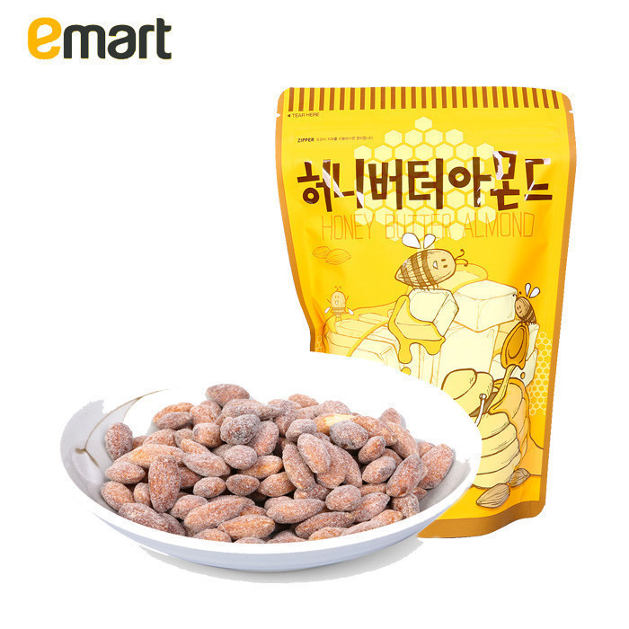 EMART易买得 韩国汤姆农场蜂蜜黄油扁桃仁250g*5 进口杏仁味坚果-tmall.hk天猫国际产品展示图3