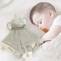 Baby pacified plush doll can be entrance nibble to bite the baby to appease the sleeping god Pacifier Soothing Towel Sleep Toy Hand Puppet