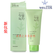 South Korea Fruit Countryside First Dew Green Tea Foam Finish Milk Wash Face Milk 180ml