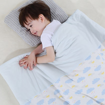 Baby quilt Cotton baby cover quilt summer thin clip cotton childrens kindergarten clouds soft air conditioning quilt