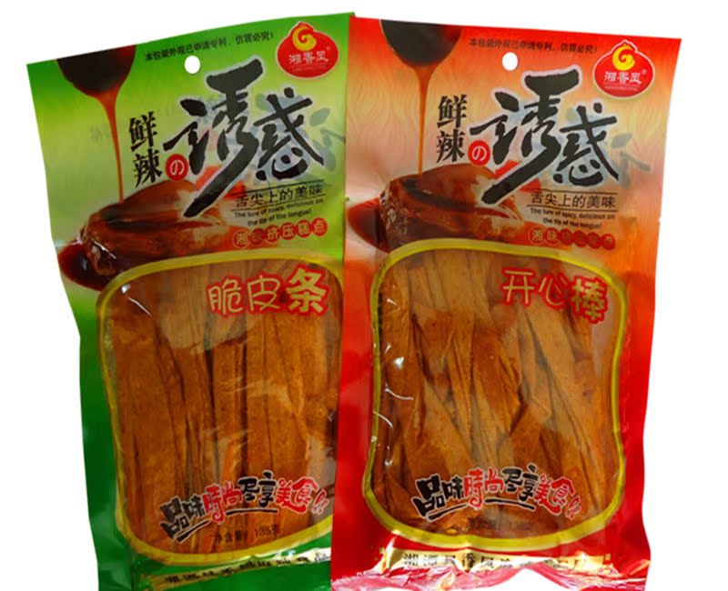 包装方式:包装 口味:开心棒138克(红色包装) 脆皮条135克(绿色包装)