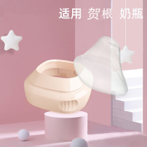 Adapted hagen bottle collar and transparent feeding bottle Ghegan milk bottle accessories intermediate ring dust cover non-original