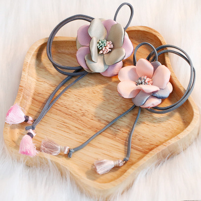 气质布艺花朵头绳9件套装 商品反馈