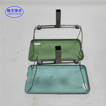 Mobile phone case accessories adjustable length iron bar long hole 100 iron bar with 1 4 flat head 40 square tube with 1 4U wire