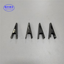 55MM crocodile clip square tube fixing sleeve clip tooth double hole clip oil spray insert foam board 35MM flat head clip