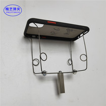 Highened steel wire mobile phone case with Circle non-oil sheath custom 1 2u wire spray bracket hardware wire clamp