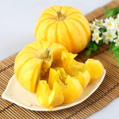 迷你小南瓜【1只】金橘瓜桔瓜万圣节南瓜灯有机蔬菜金色贝贝南瓜_3