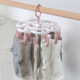 Disk clothes drying rack multi-clip windproof ເຮືອນເດັກ sock drying rack underwear baby diaper clip underwear clip dormitory