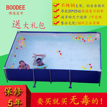 Bracket mobile canvas children fishing fish pond custom indoor swimming pool Outdoor small folding breeding bracket fish pond