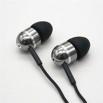 German metal wiring headphones bass thick in-ear earphones earplugs mobile phones computer Universal