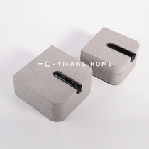 First modern simple high-end soft decoration model room sales office jewelry box decoration box desktop jewelry bookcase ornaments