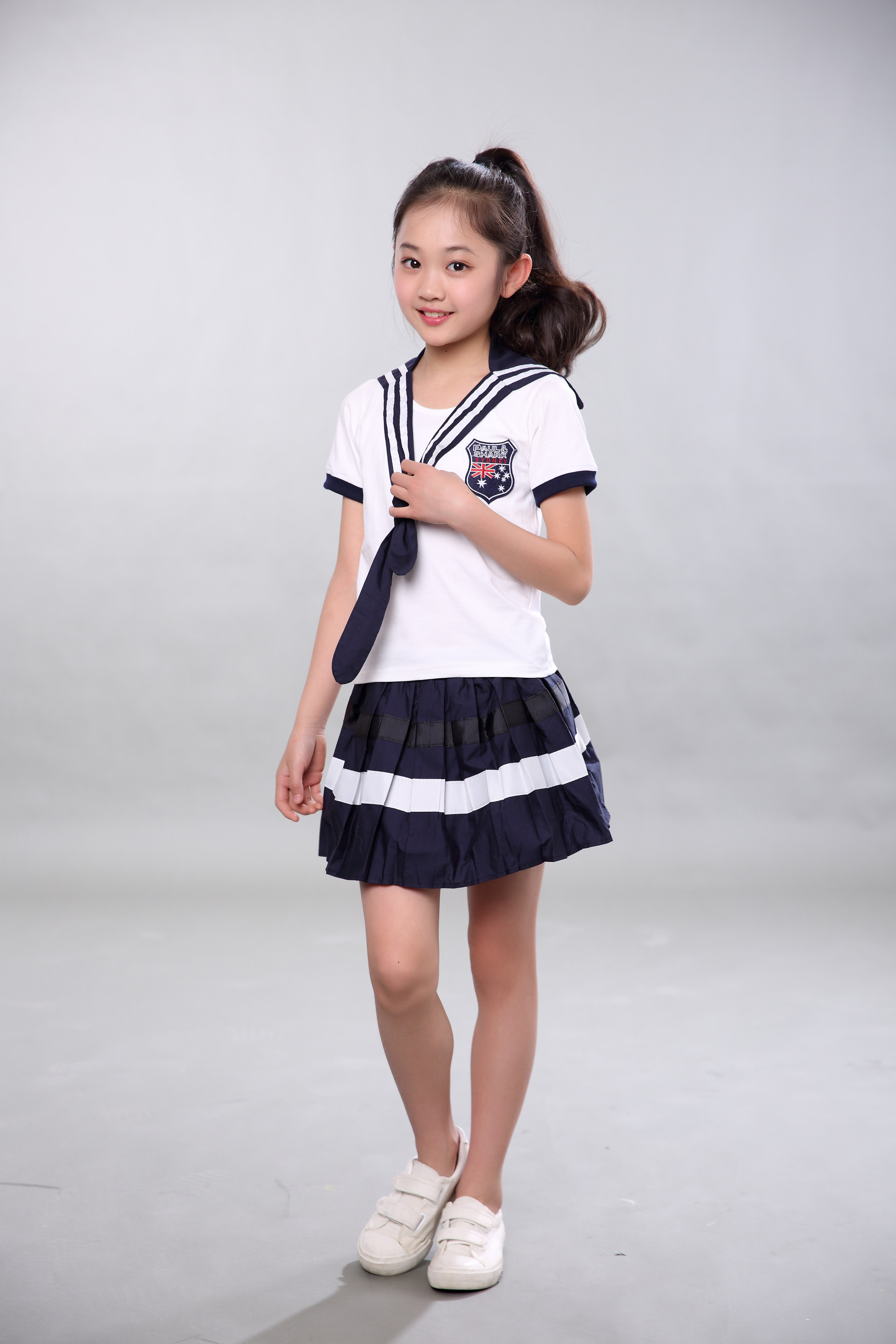 六一儿童演出服大合唱服表演服小学生诗词朗诵小海军服校服水手服