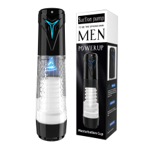 MEN intelligent electric AI controls penis negative pressure suction allows exerciser massage size lifting long self-solver plane cup