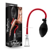 TP Spice Boutique Red Self-Lock Suction Ball Clitoral Nipple Suction for milkhead Stimulating Flirty Foreplay SM Toy Gift