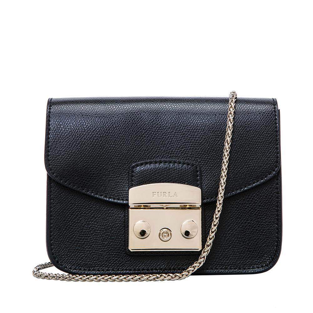 【直营】furla 芙拉 女士metropolis链条单肩斜挎包小方包