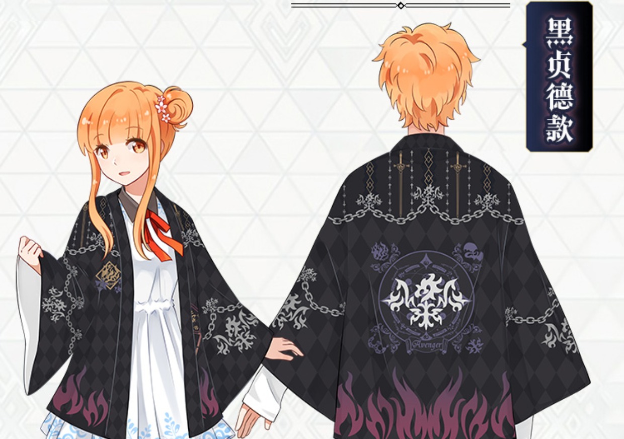 馒头社动漫周边fate grand order贞德印象羽织浴衣日式和服男女