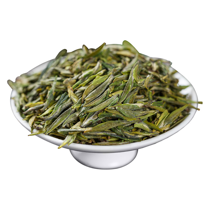 2017新茶上市明前头采绿茶 茅山青峰旗枪炒青毛峰高山小罐茶叶50g