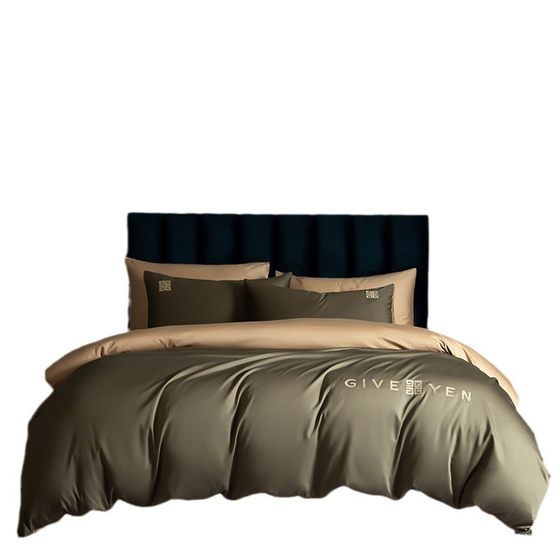 Hot-selling light luxury style 100 A-class long cotton four-piece set mother and baby high-end embroidery kit bed sheet quilt cover bed
Hot-selling light luxury style 100 A-class long cotton four-piece set mother and baby high-end embroidery kit bed sheet quilt cover bed