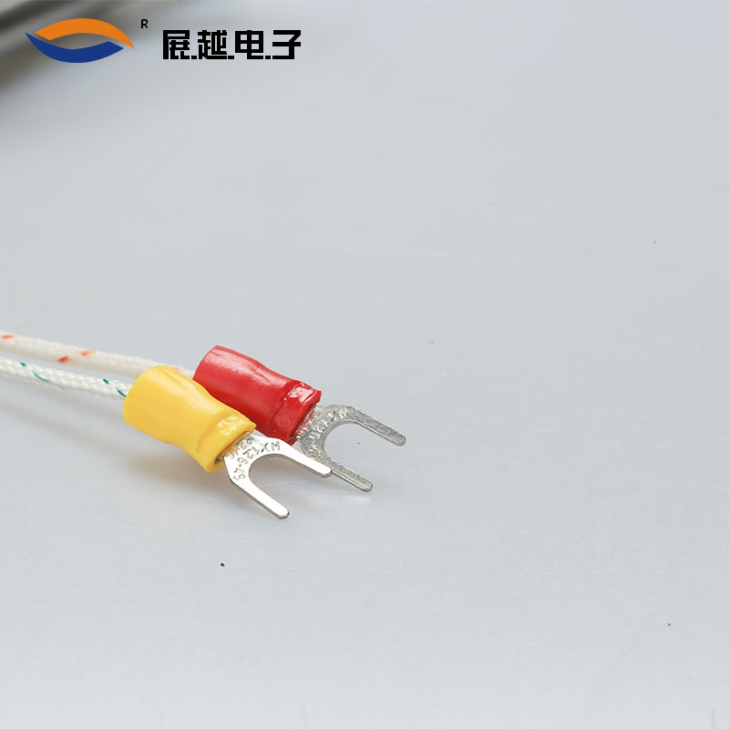 zhanyue pressure spring thermocouple temperature measurement line e type k type 1m 2m 3m 4m temperature sensor temperature control probe