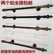 Clothing store shelf Wall hanger display stand front side hanging wall clothes rack iron vintage wall hanger