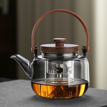 Lift kettle household glass boiling water for tea electric ceramic stove teapot teapot new style tea water resistant to high temperature 489