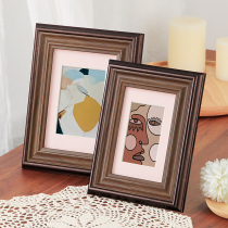 American retro table children frame frame 5 inch 6 inch 7 inch 8 inch 10 inch A4 mounted custom photo frame wedding frame