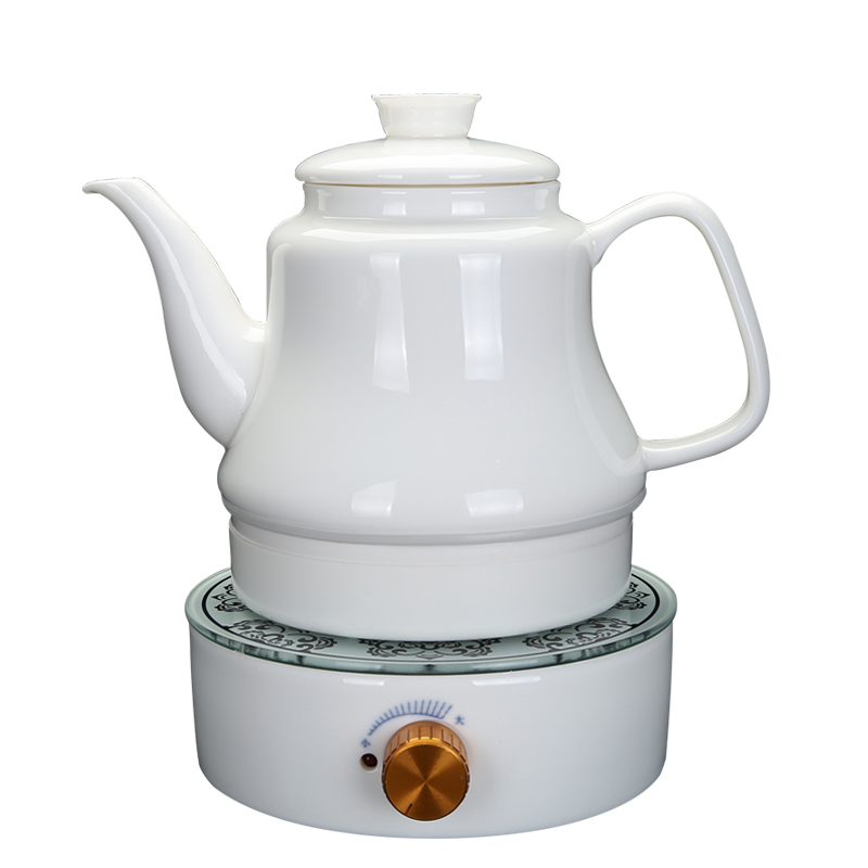 China Qian boiling tea electric TaoLu ceramic tea ware has large heat - resistant glass tea pot small induction cooker furnace tea sets