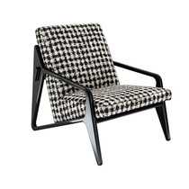 Nordic light luxury simple single leisure chair fashion model waiting for home designers to negotiate cloth art chair