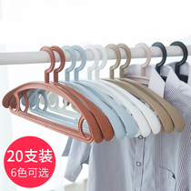 Clothes rackers with scarless anti-skid cool clothes and shoulder-proof clothing store dedicated to drying plastic