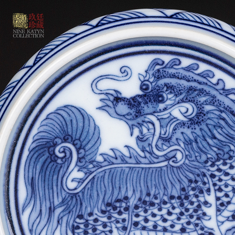 About Nine katyn all hand antique blue cover buy ceramic kung fu tea tea spare parts it cover cup mat