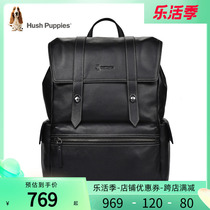 Leisure Pace Mens Double Shoulder Backpack 2022 New Genuine Leather Large Capacity Backpack Fashion Travel Backpack Computer Bag bag