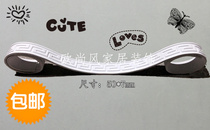 European style pu decorative semi-circular soft line 5 0CM TV background wall arc curved arch ceiling shape gypsum line