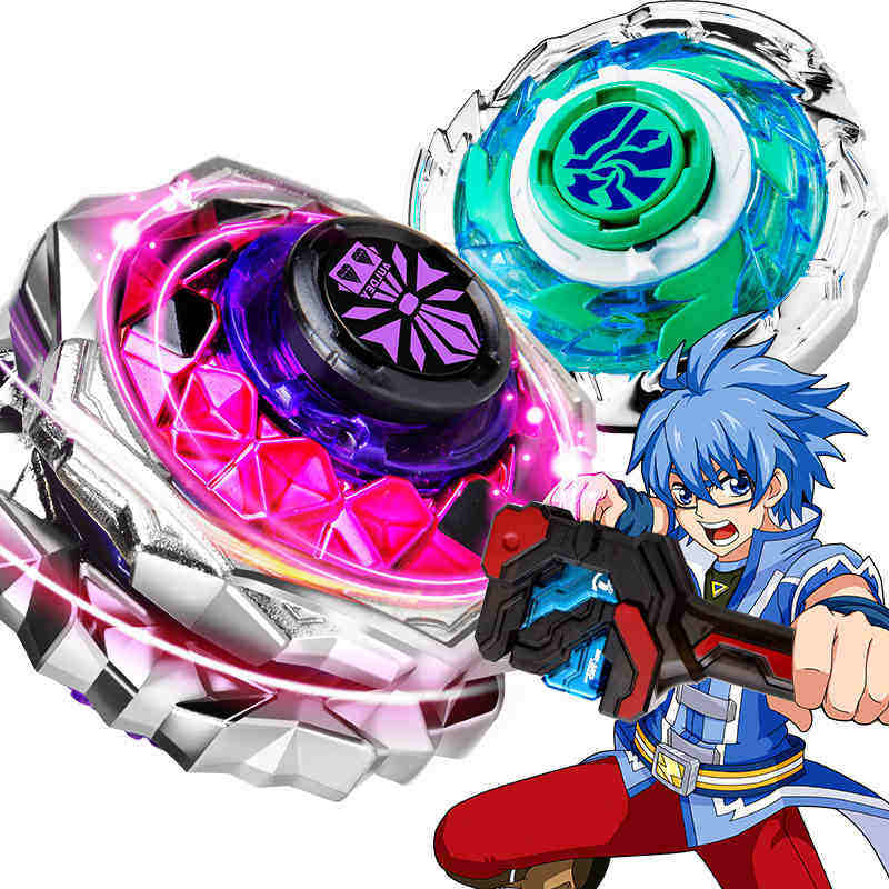 奥迪双钻战斗王飓风战魂2陀螺烈风天翼s爆裂版儿童玩具陀螺套装
