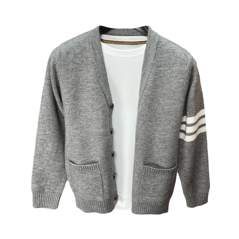 Big brand cardigan men's sweater Korean casual V -neck sweater jacket men's clothing in autumn and winter thick
Big brand cardigan men's sweater Korean casual V -neck sweater jacket men's clothing in autumn and winter thick