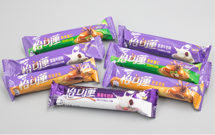 怡口莲太妃糖26.6g*24条装夹心巧克力结婚喜糖婚庆糖果批发零食