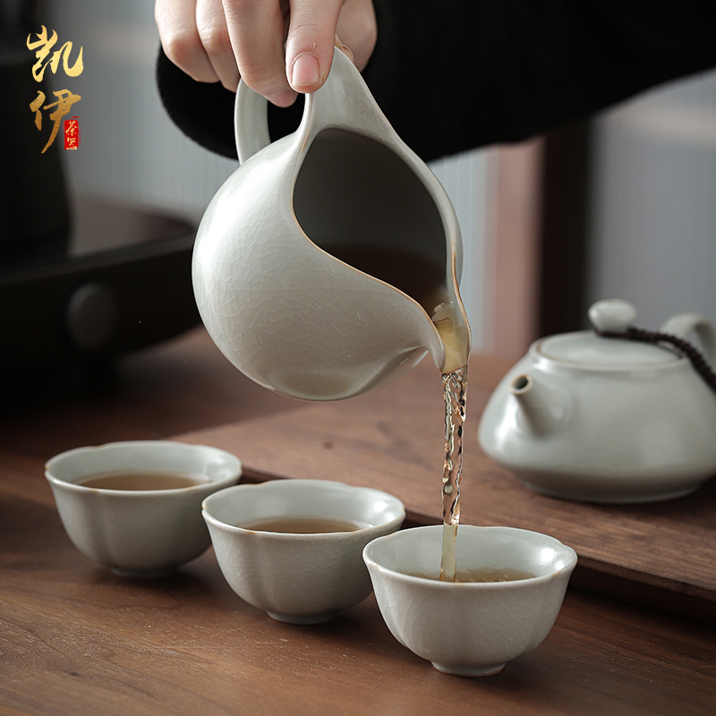 Your up Holly kongfu tea ware jingdezhen ceramic fair keller points make tea tea tea accessories