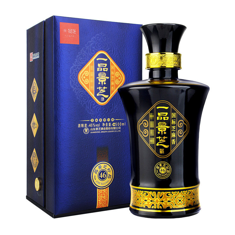 【2瓶礼袋盒装】景芝酒一品景芝妙品