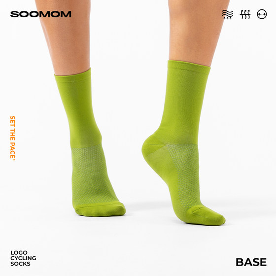 남성과 여성을위한 모든 계절을위한 Soomom Base Road Bike Cycling Socks 남성과 여성을위한 모든 계절을위한 Soomom Base Road Bike Cycling Socks