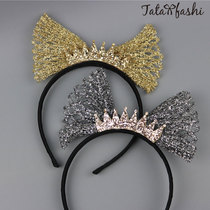 Childrens hair accessories Baby birthday super fairy crown hair band Princess cute headband Wild girl hair jewelry